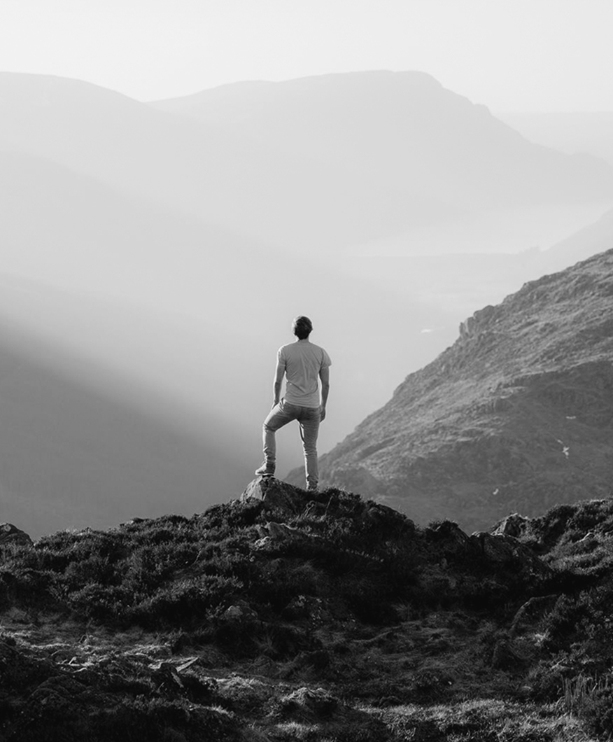 On the ridge